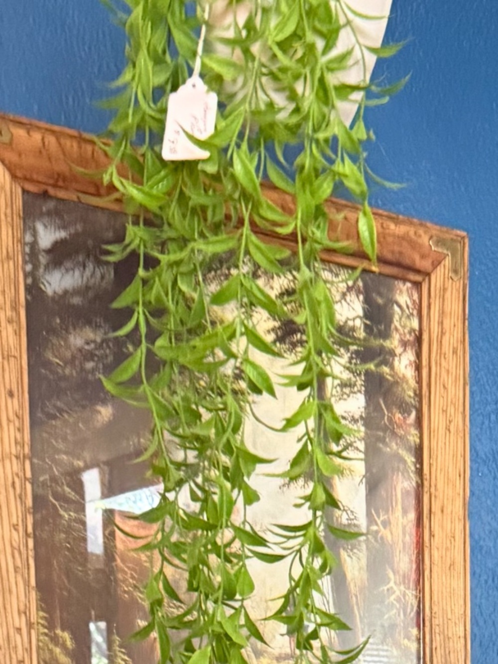Faux Hanging Vine Plant - Green - Unbranded